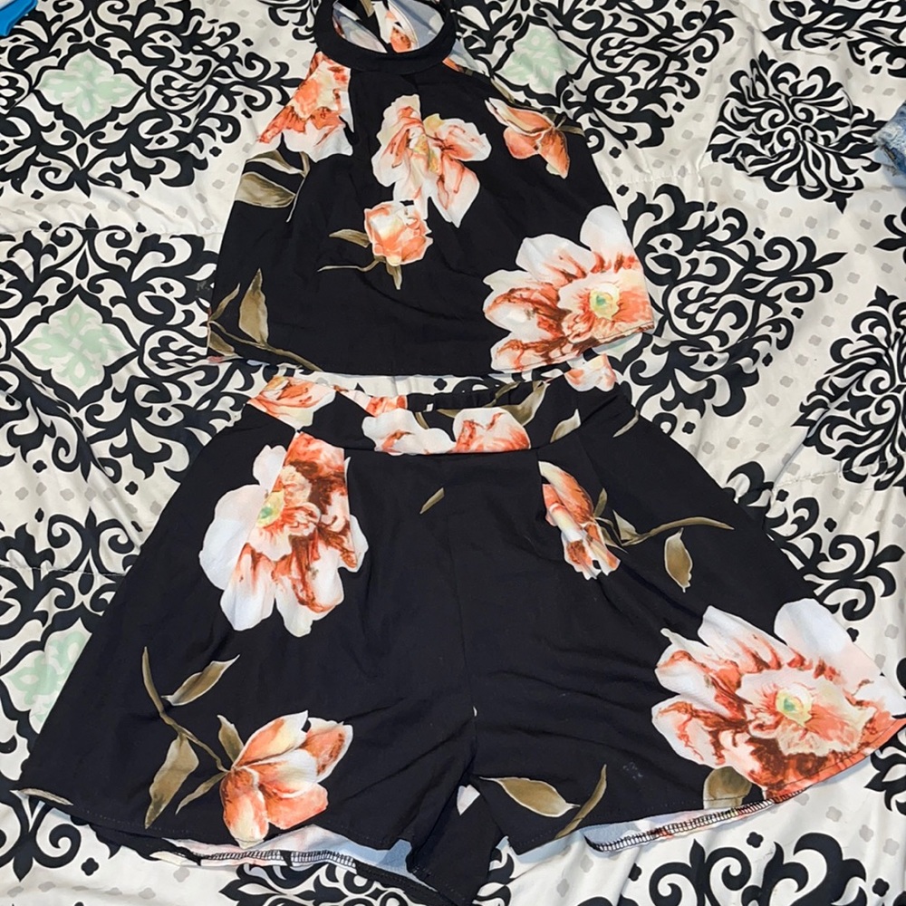 High-waisted two piece